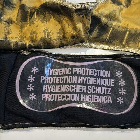 NWT Oseree Safari Bikini Large ORO Metallic - Picture 9 of 10